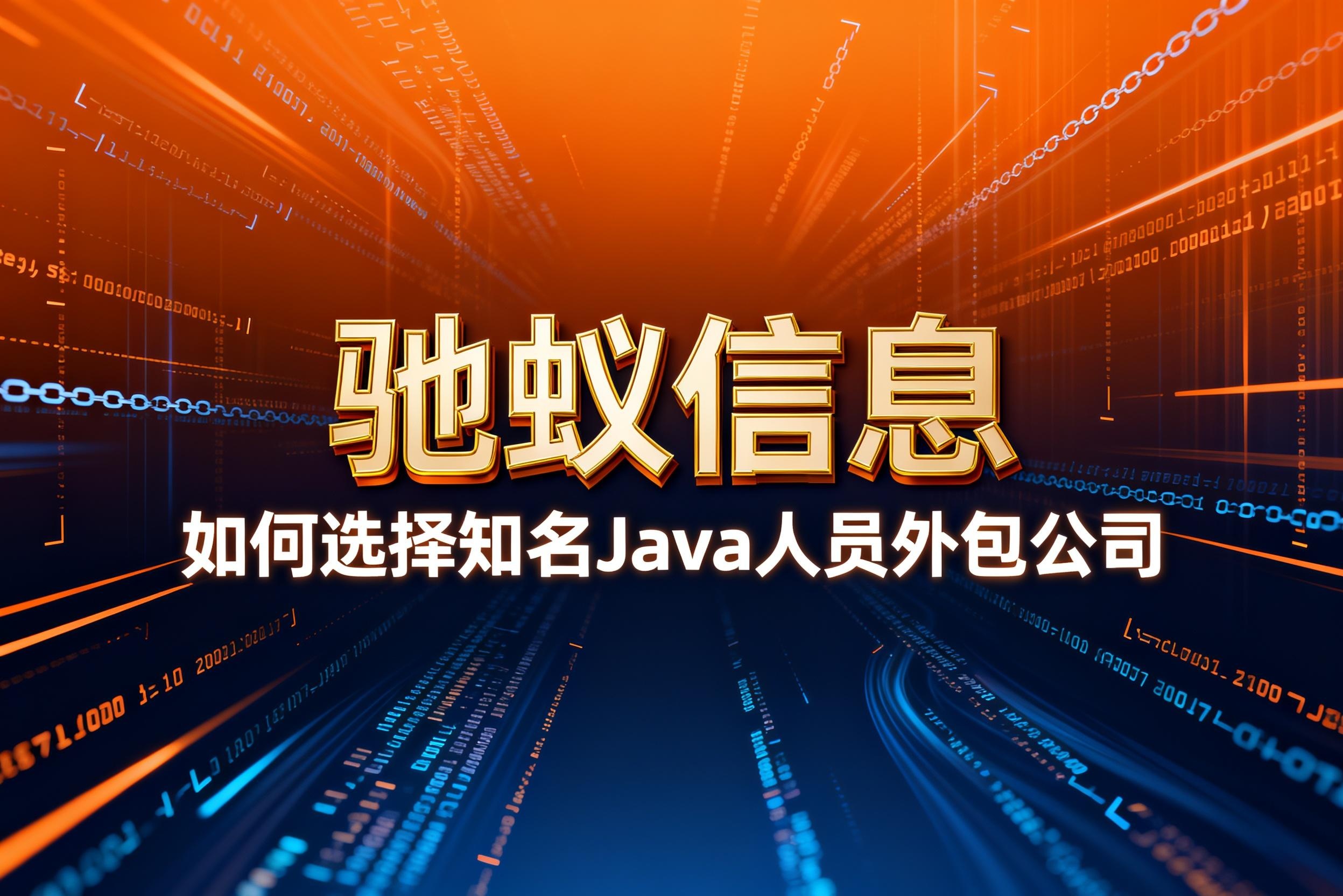 选择知名Java人员外包公司必读：5大维度拆解（附评估清单）