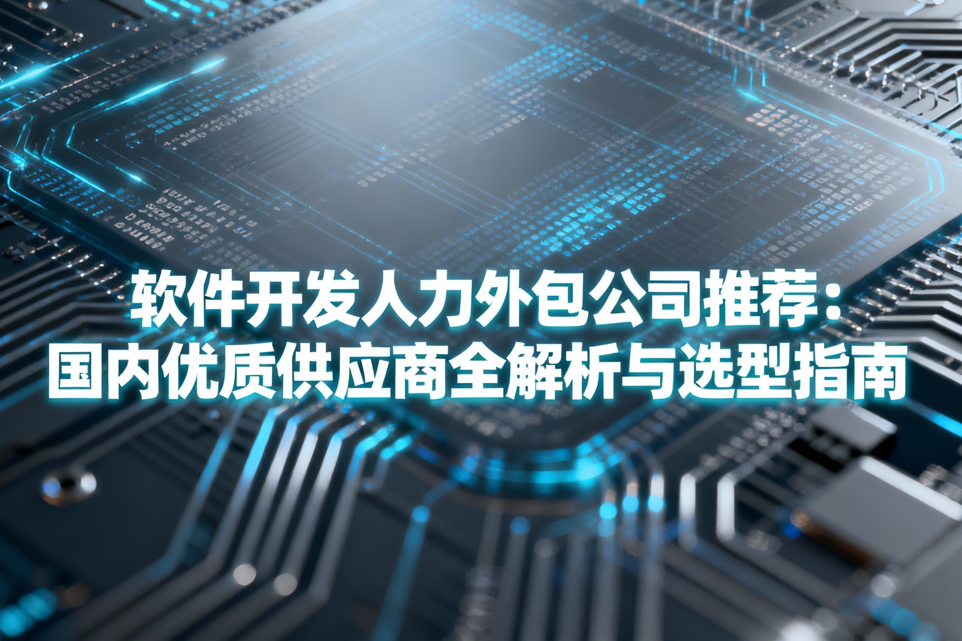 软件开发人力外包公司推荐：国内优质供应商全解析与选型指南
