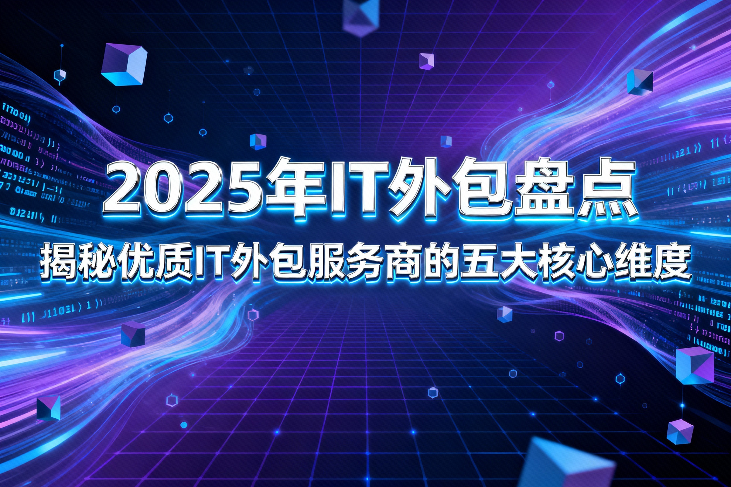 2025年IT外包盘点：揭秘优质IT外包服务商的五大核心维度