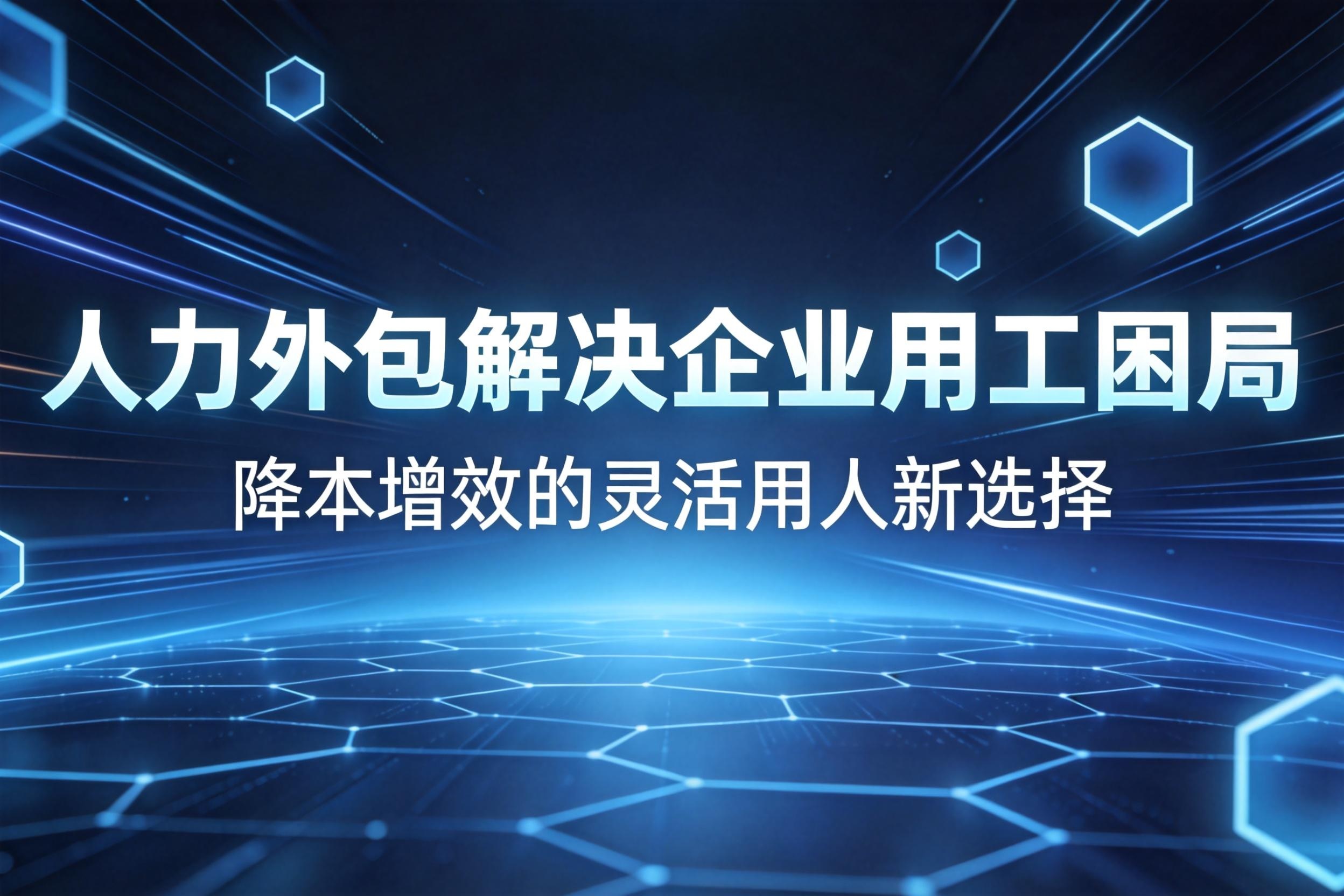 人力外包解决企业用工困局：降本增效的灵活用人新选择